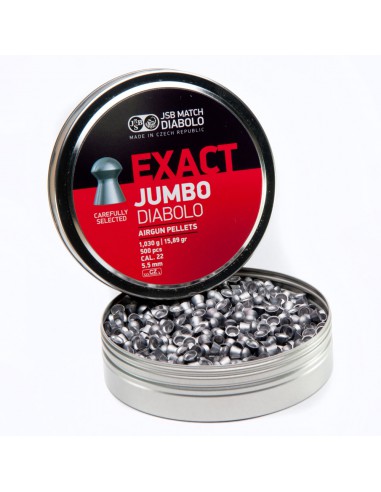 Hunting Accessories JSB Exact Jumbo RS Diabolo .22 Air Rifle Pellets ...